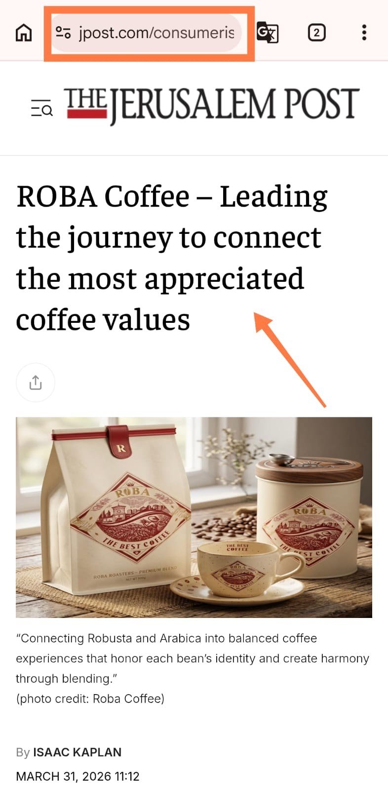 Published feature on The Jerusalem Post (jpost.com)