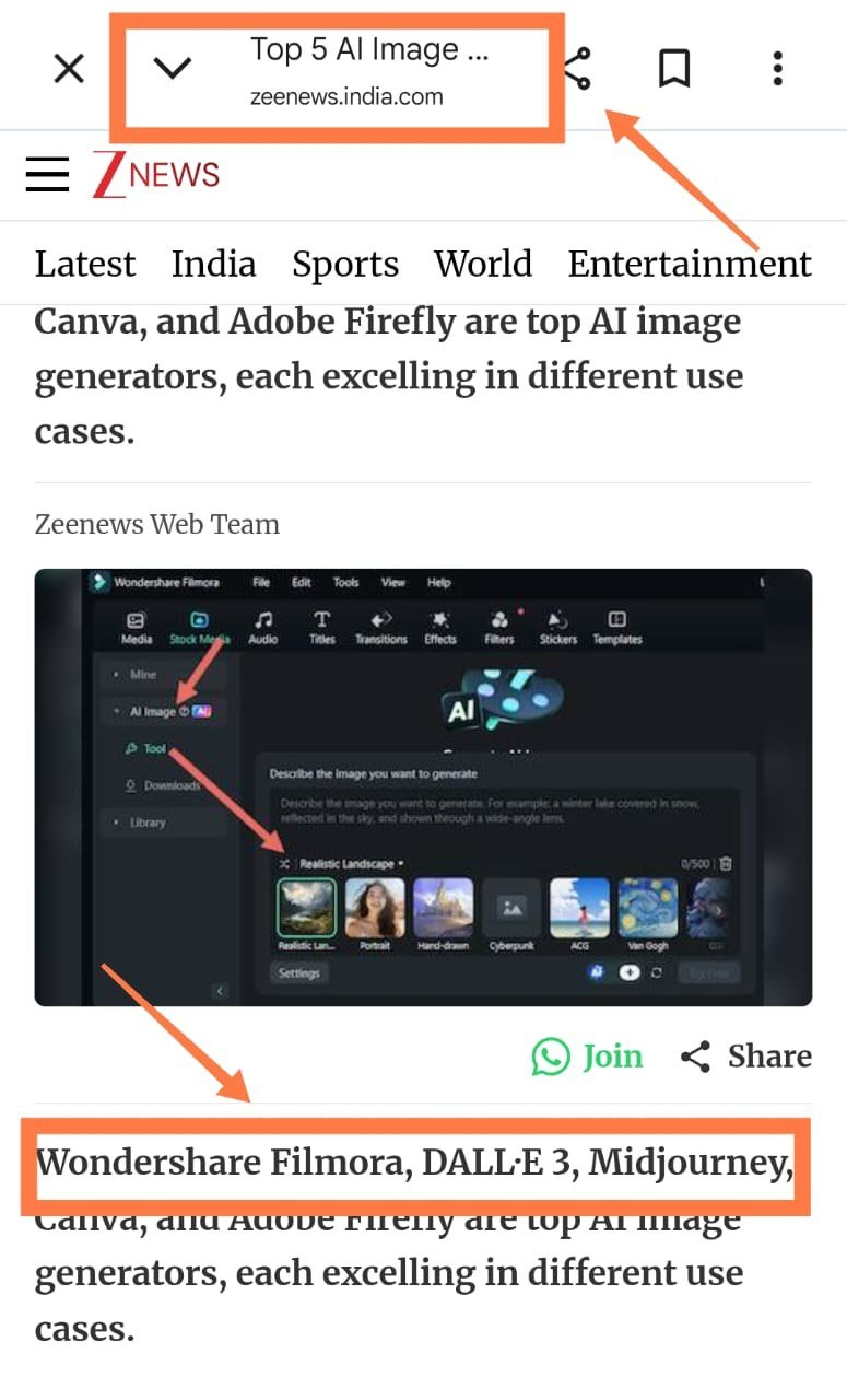 Published feature on Zee News (zeenews.india.com)